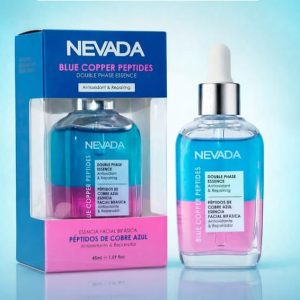 esencia bifásica de péptidos de cobre azul Nevada (Nevada Blue Copper Peptides Double Phase Essence)
